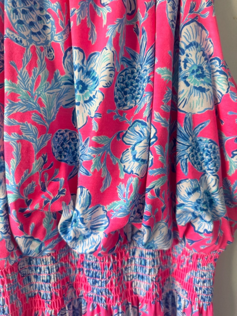 Lilly Pulitzer Pink and Blue Floral dress - Picture 2 of 5